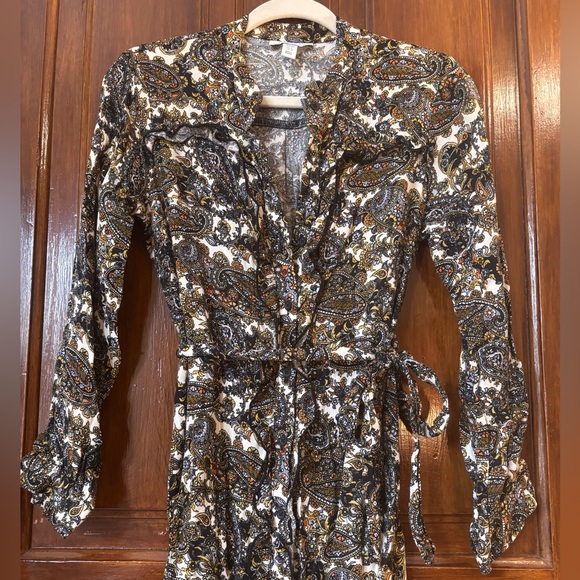 Topshop Ruffle Button Down Dress - Picture 11 of 11